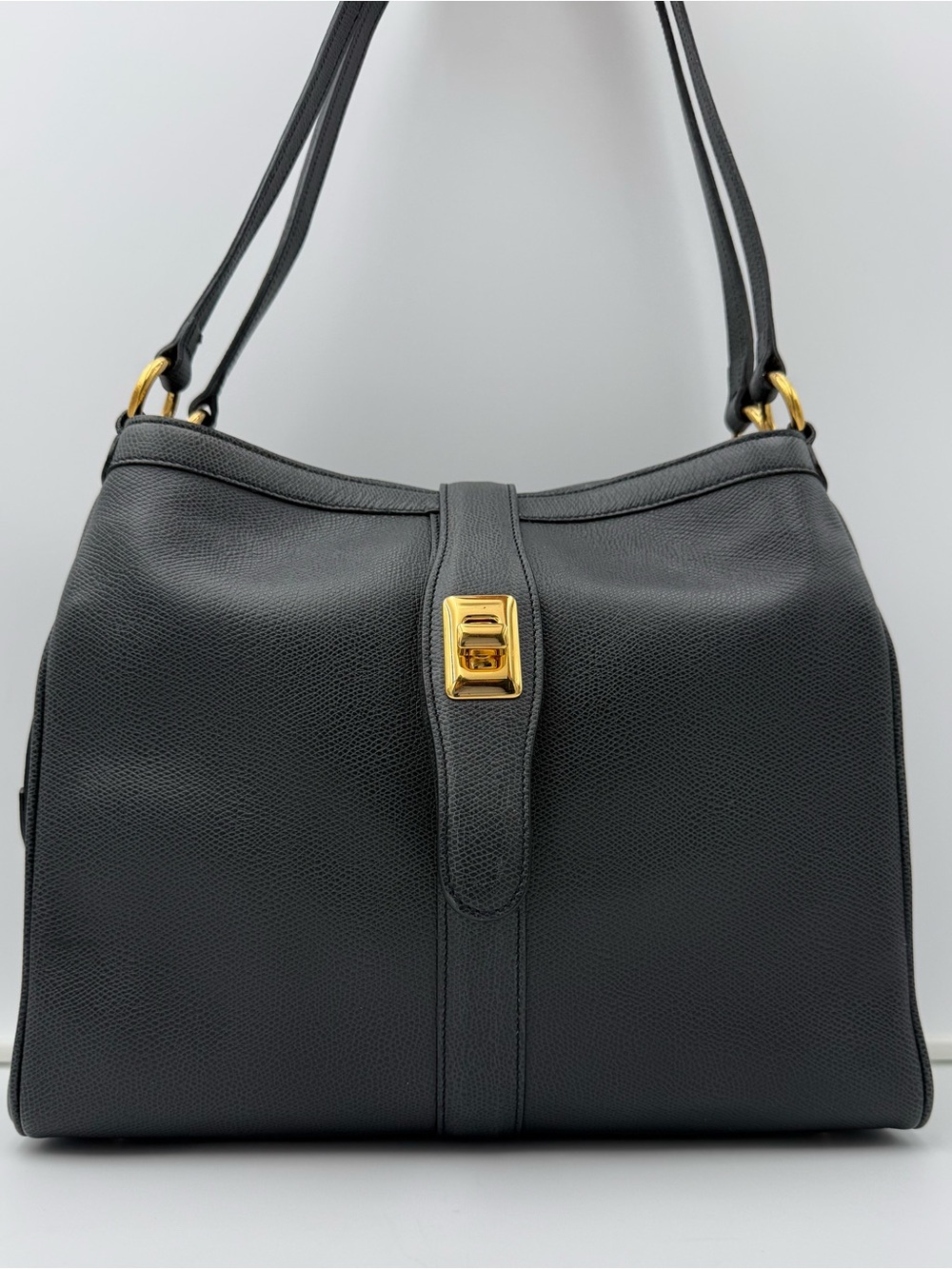 🐢MORABITO COUSU MAIN 1905 PARIS • Sac a Epaule GM Shoulder Bag • Made in FRANCE - Picture 3 of 16